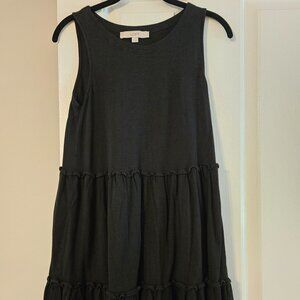 Womens Loft Size Small Black Dress